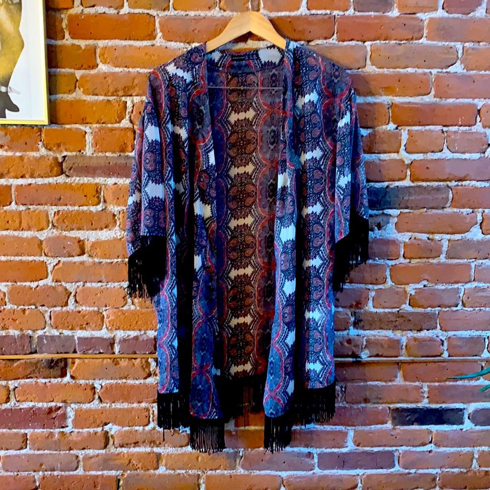 Fringe Kimono
